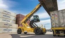 Hyster ReachStacker with elevating cab 1 1 1